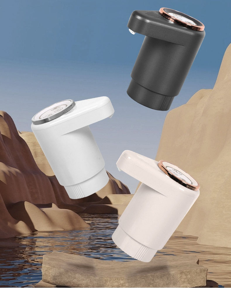 Wassergerät mit Ein-Knopf-Bedienung