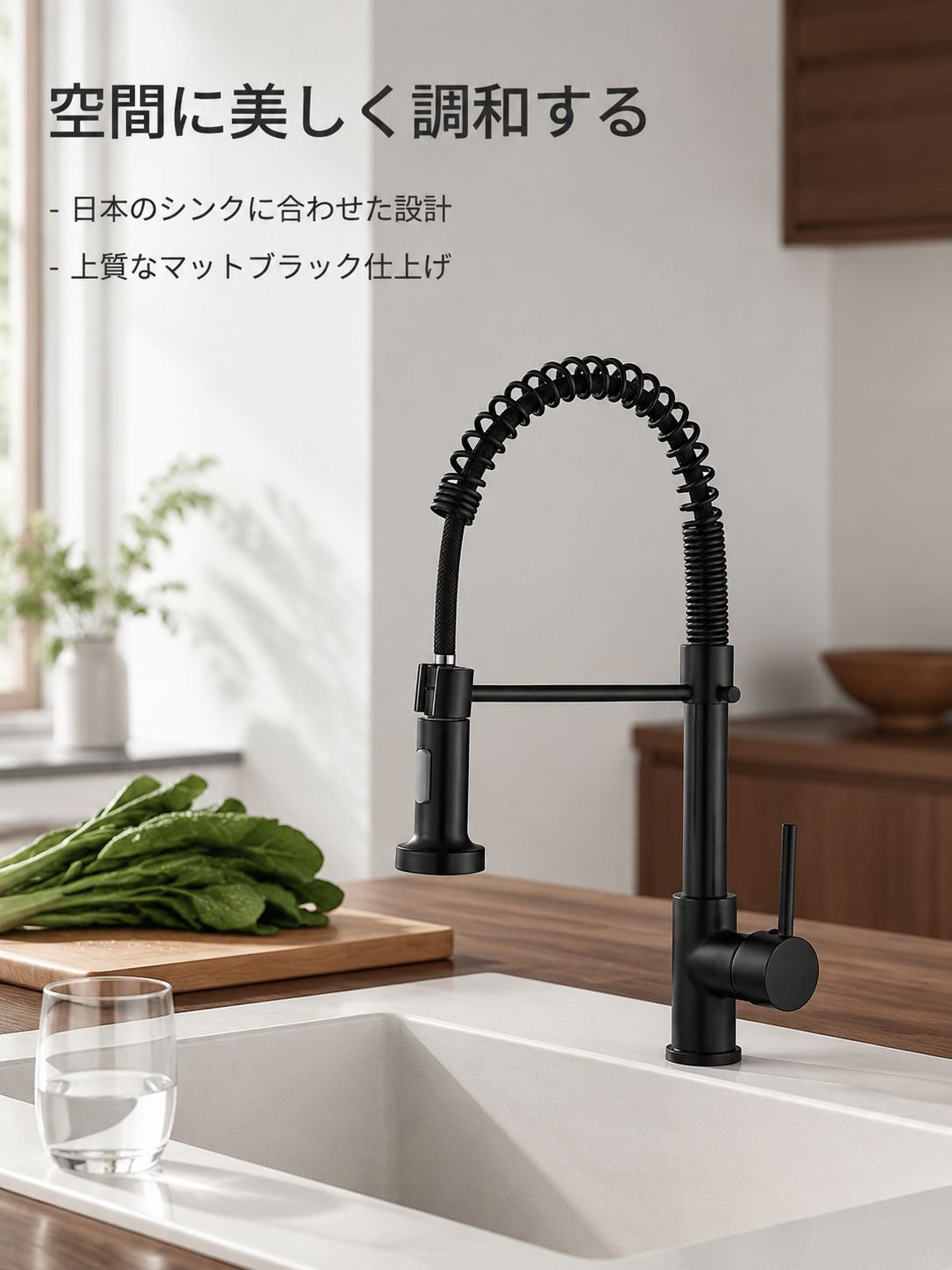 回転式スプリング蛇口