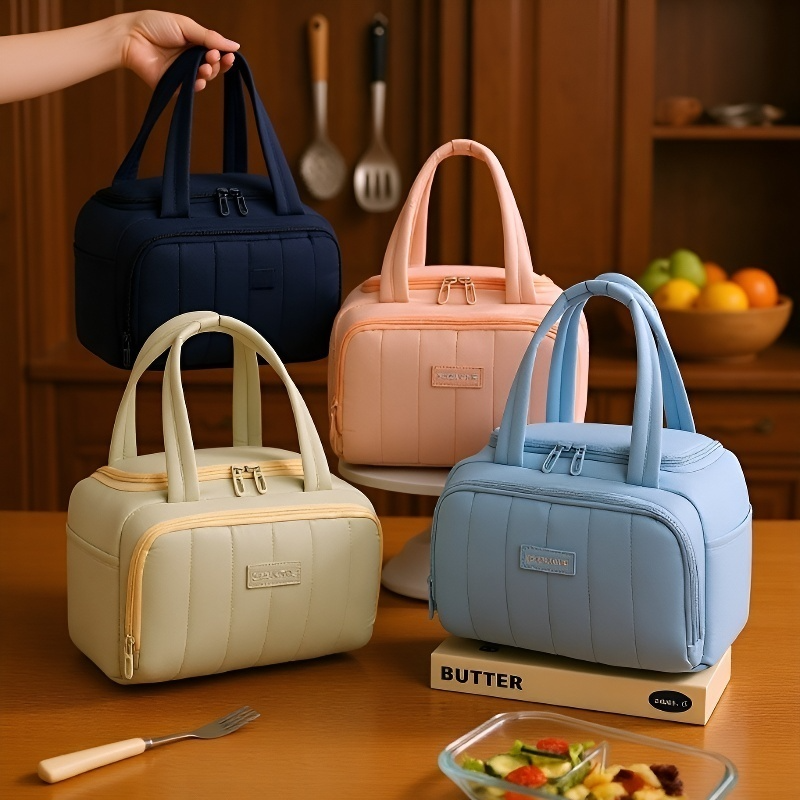 Portable Thickened Thermal Lunch Box Bag for Students