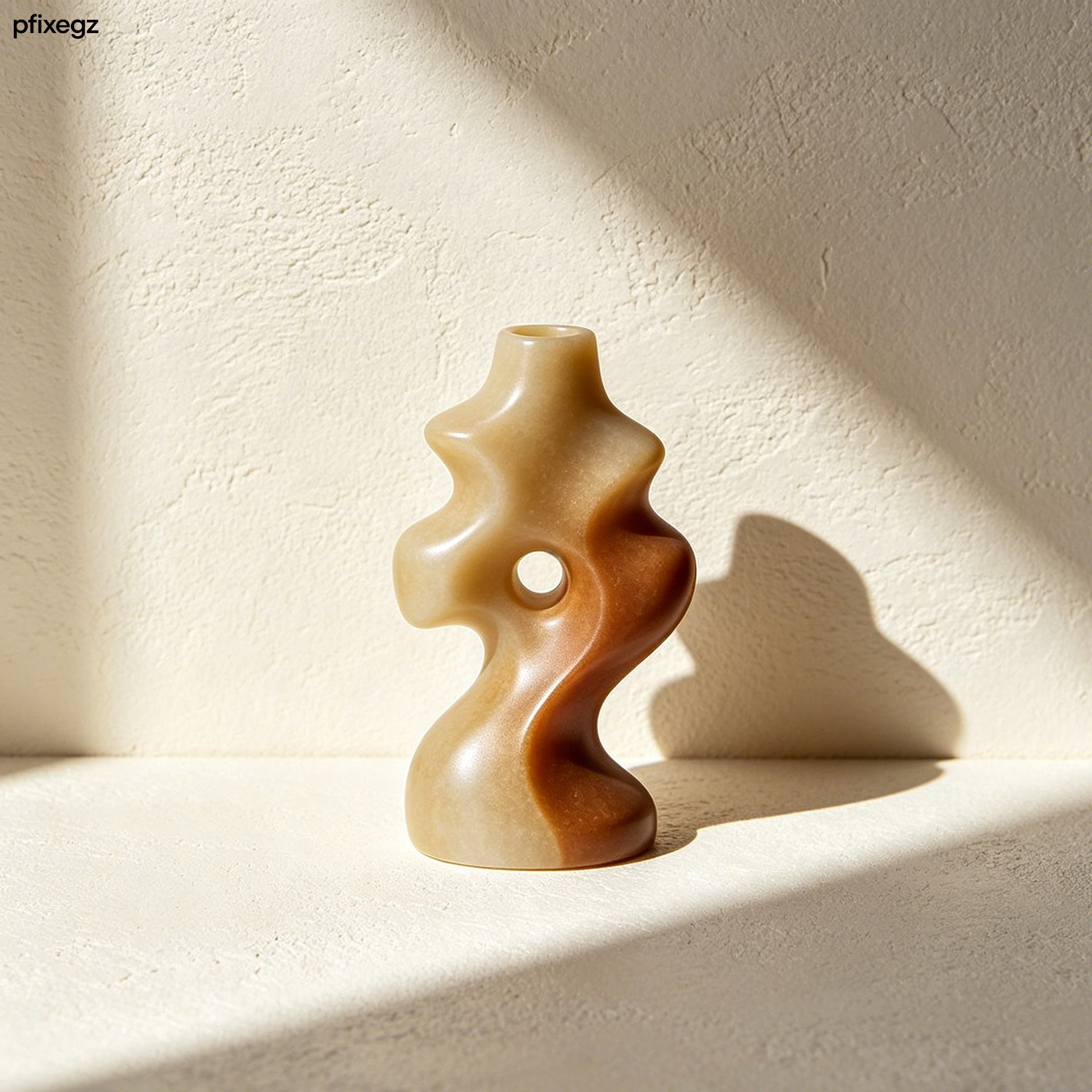 異形藝術花瓶（2個）