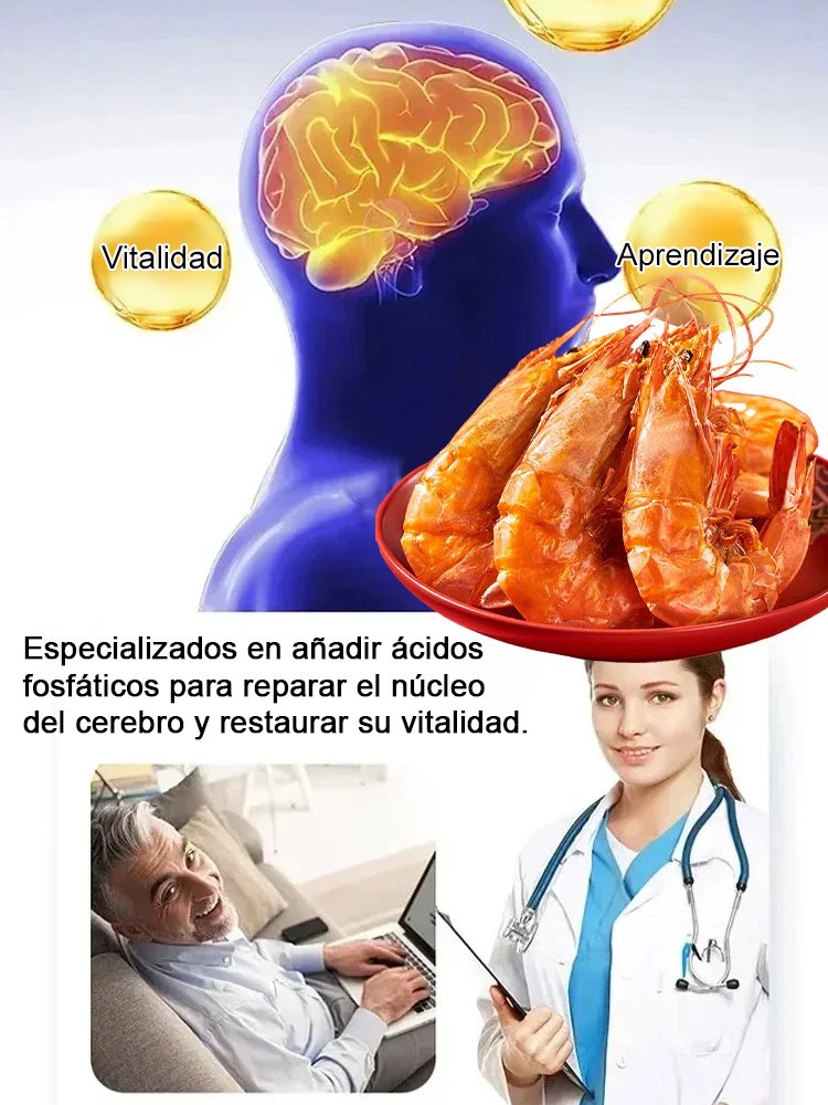 Camarones Gigantes Asados al Carbón：Listos para comer, el segundo paquete solo $200
