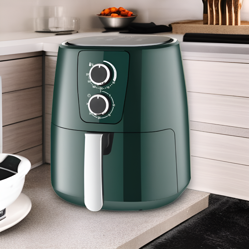 Intelligente Heißluftfritteuse und Backofen 2-in-1 mit großem Fassungsvermögen für den Haushalt