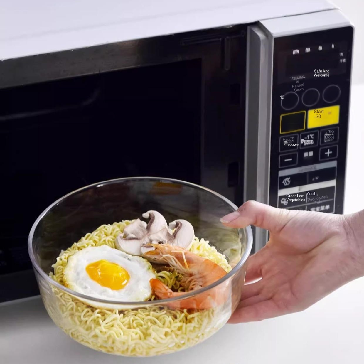 Bol de sopa elegante y resistente al calor