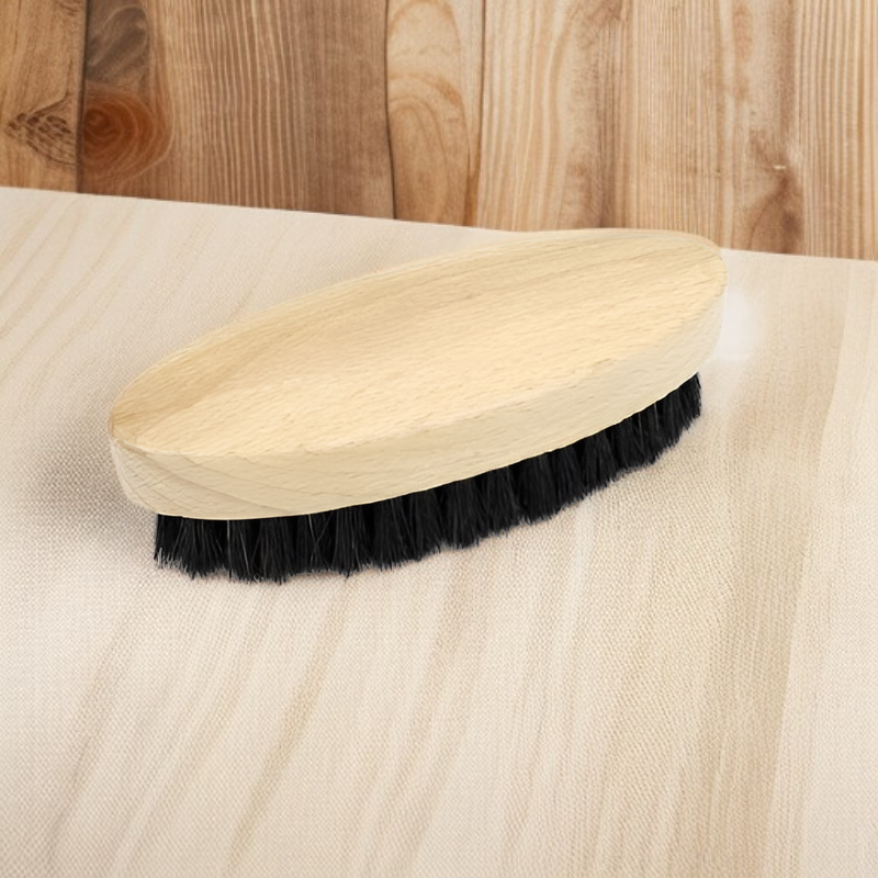 天然木製靴ブラシ