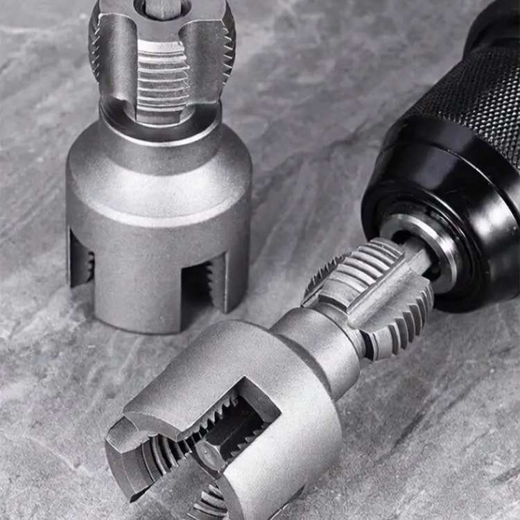 파이프 나사산 가공 도구 내부 및 외부 나사산 개방기 일체형
