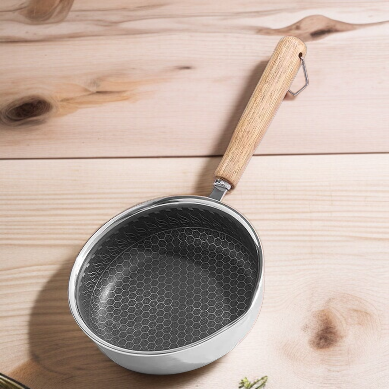 Induction Cooker Special Non-Stick Splash Frying Pan