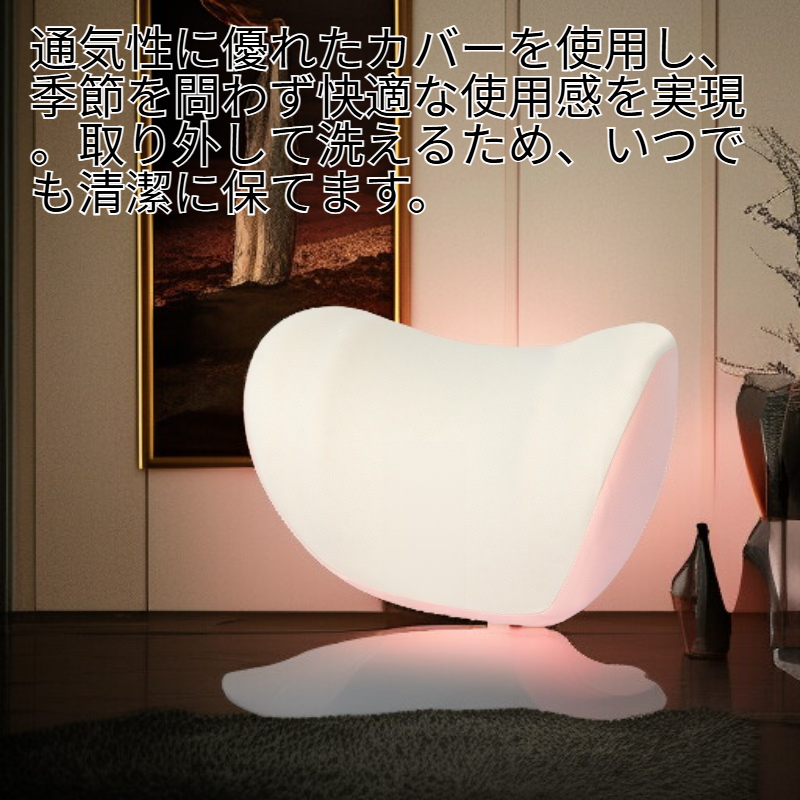 低反発ウレタン車用ヘッドレスト・ネックピローセット
