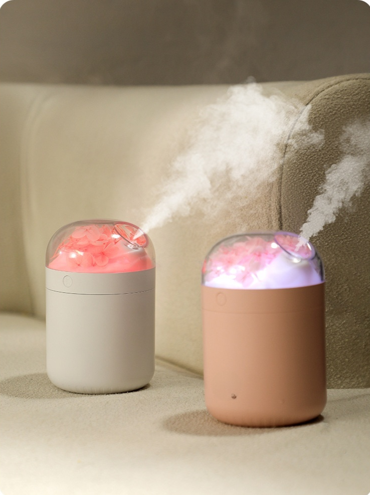 Humidificador colorido como regalo original