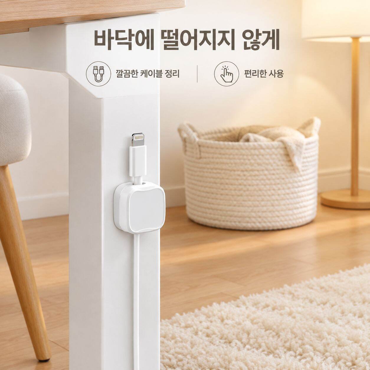 케이블 클립 플러그 걸이 정리 수납기