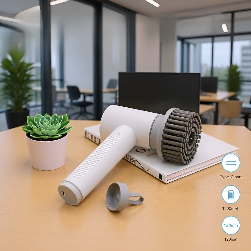 Multi-purpose electric cleaning brush with interchangeable heads