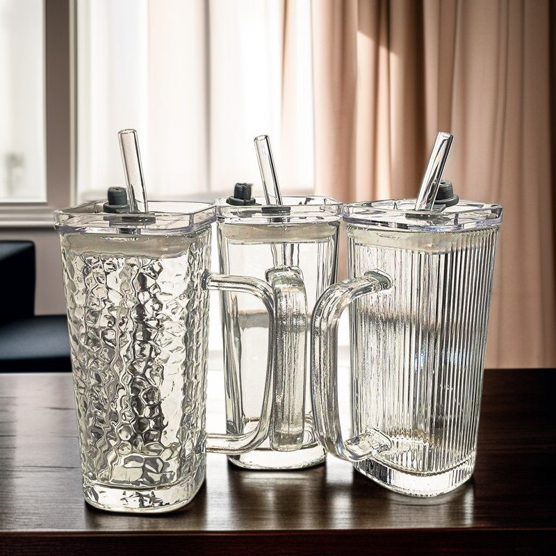 고품질 내열 유리 물컵