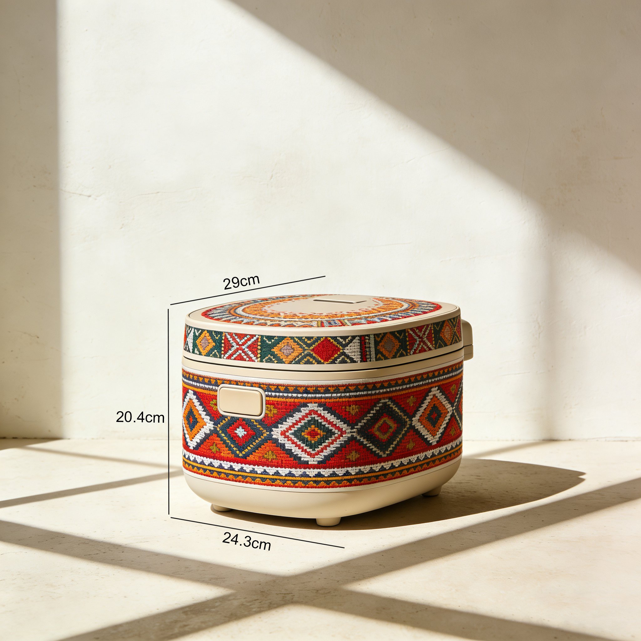 터치스크린이 장착된 전기밥솥