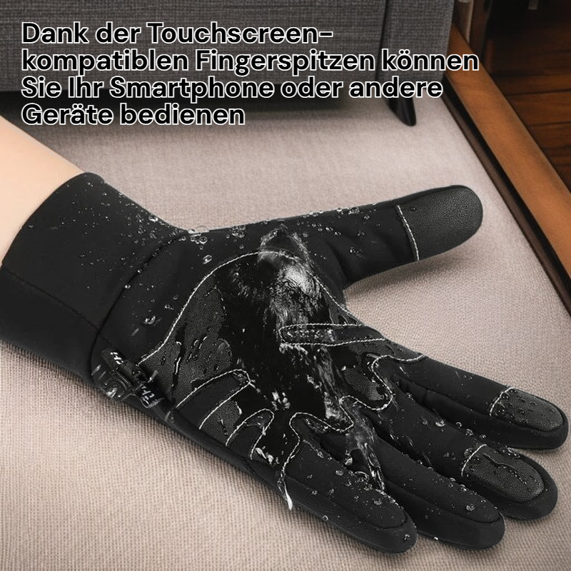 Herren Touchscreen-Handschuhe, wasserdicht und winddicht