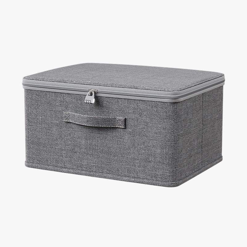 Cationic flip-top storage box for clothes, home textiles, large capacity, soft lid, wardrobe, layere