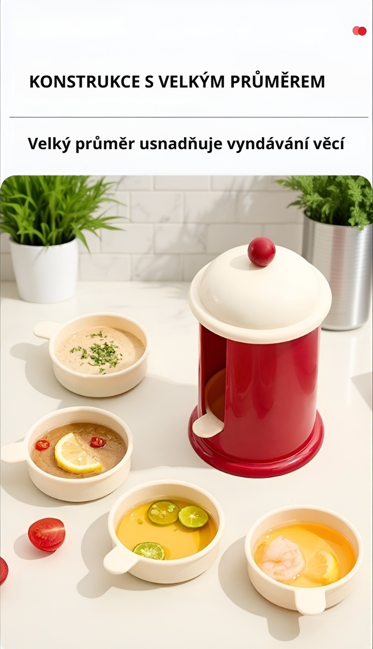 Dopaminová miska s víkem pro uchování čerstvosti