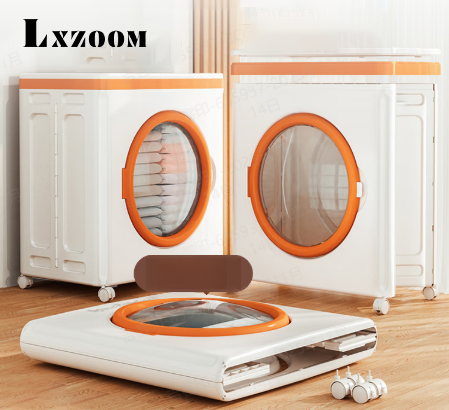 도르래형 가정용 의류 이불 수납함