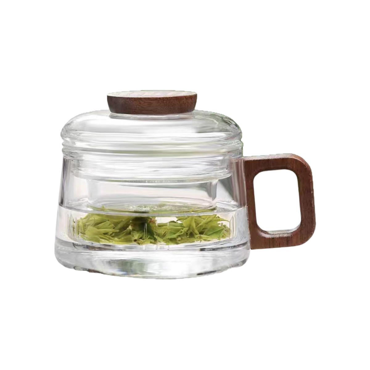 Separable tea filter cup set