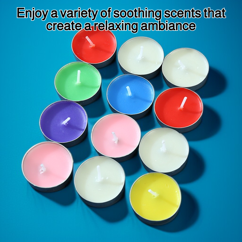 10 boxed candles