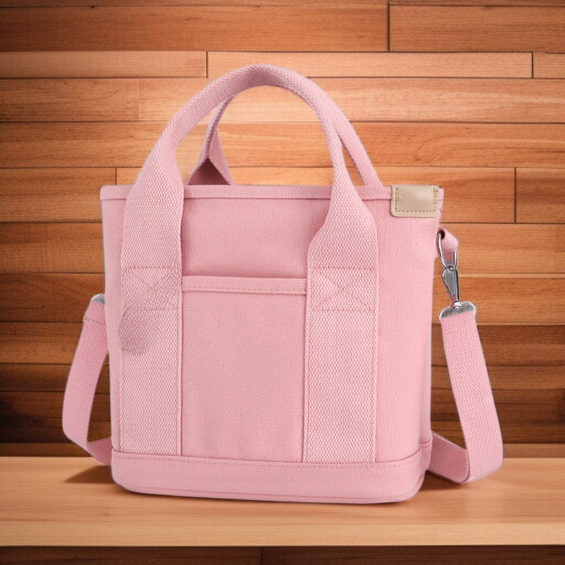 レディースカジュアル帆布トートバッグ