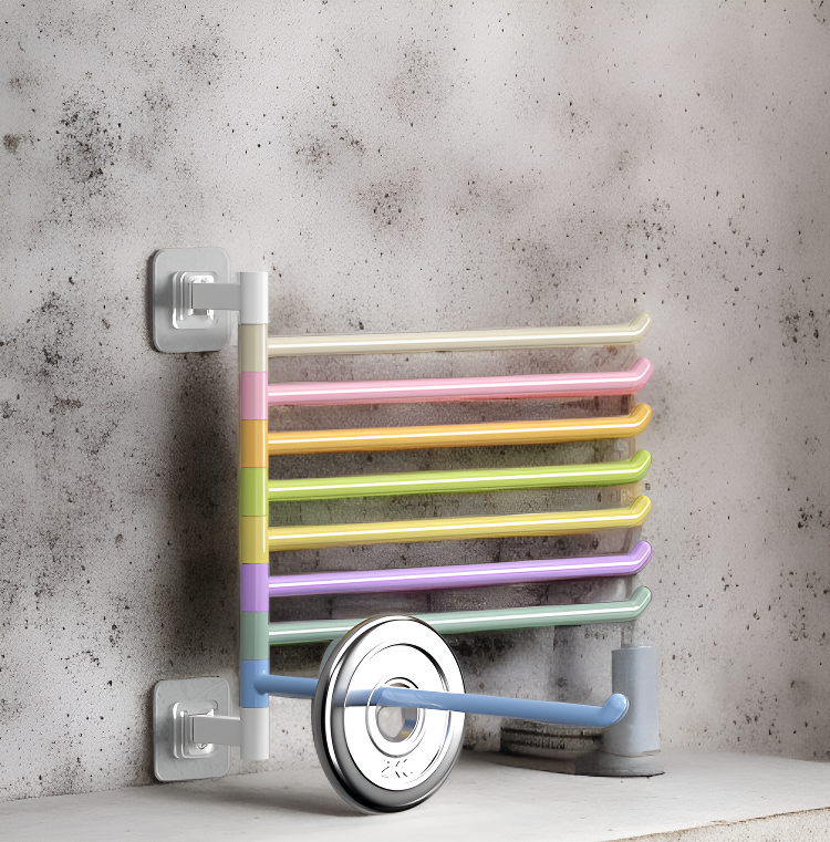 튼튼하고 안전한 수건걸이 디테일