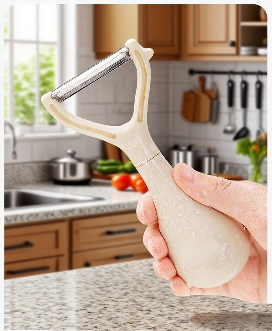 내구성 좋은 재질의 파링 나이프 클로즈업