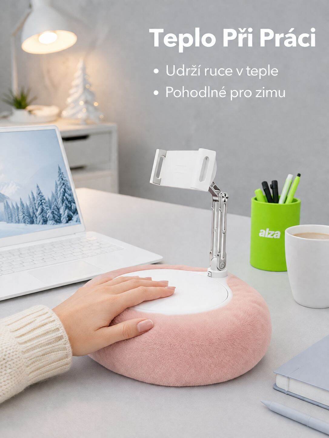 Skládací design stojanu pro snadné cestování