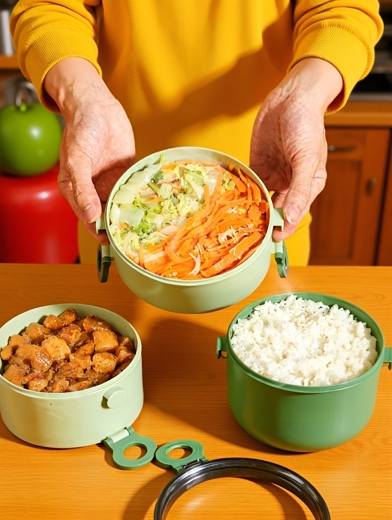 持ち運びやすいステンレス弁当箱