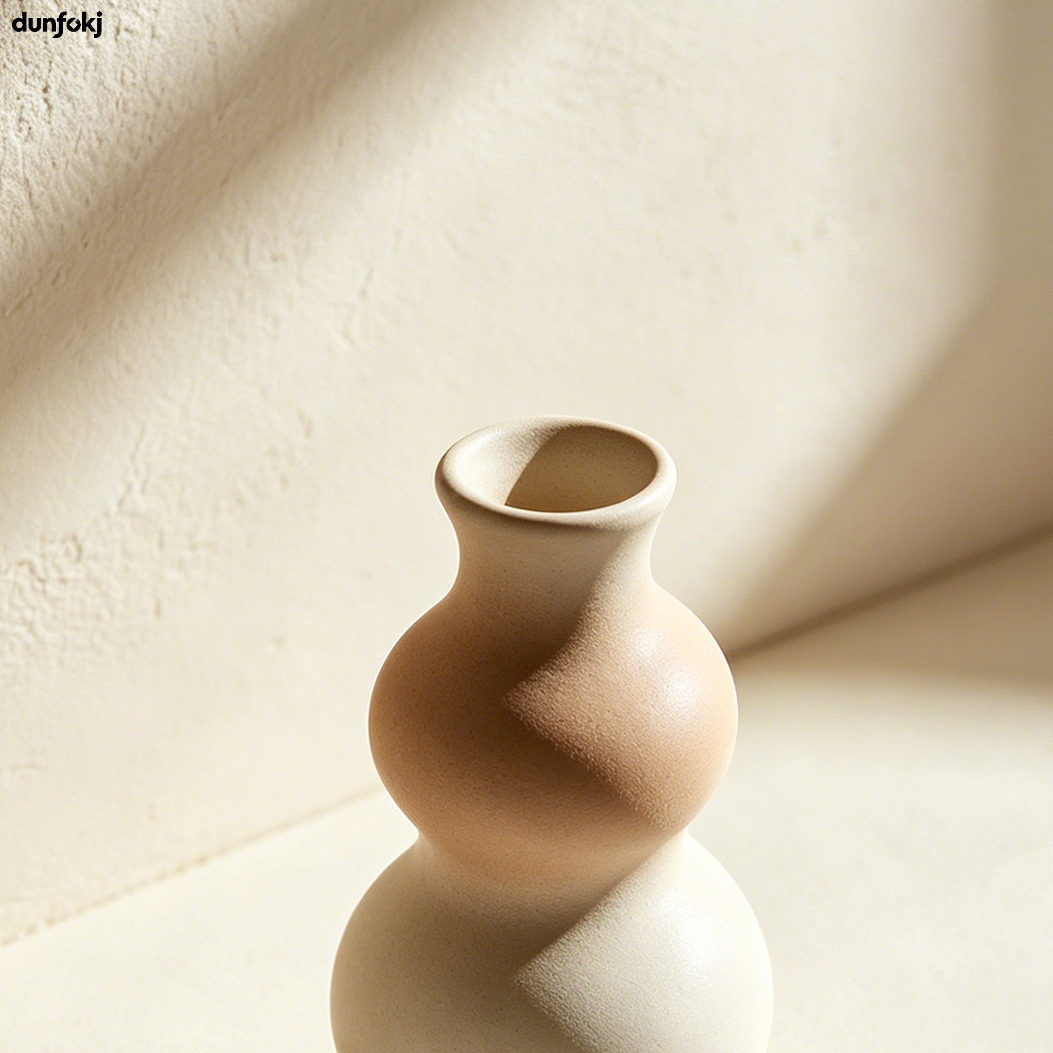 Simple ceramic mini vases (4-pack)