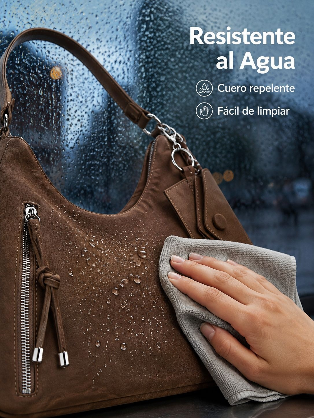 Retro-chic, stylish, versatile, large-capacity backpack/shoulder/crossbody bag