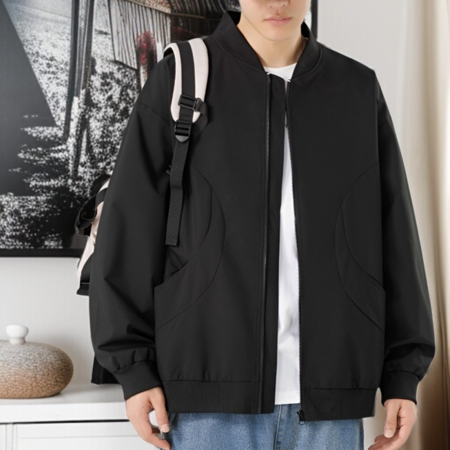 얇은 남성 코트 학생 봄 캐주얼 점퍼 삼방 얇은 야구복 상의