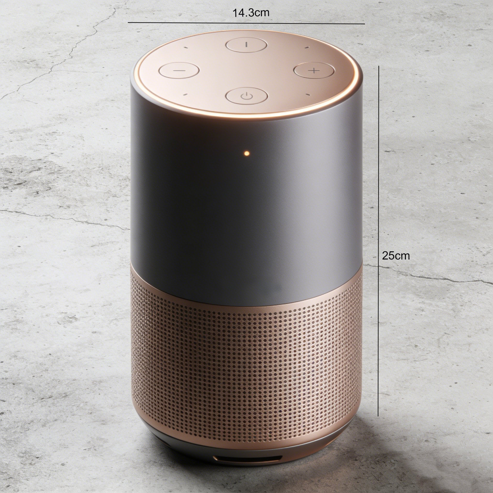 音楽再生中のスマートスピーカー