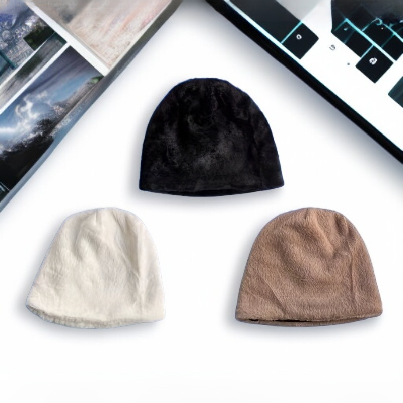 秋冬用フリース裏地付きエクストラソフトスラウチハット