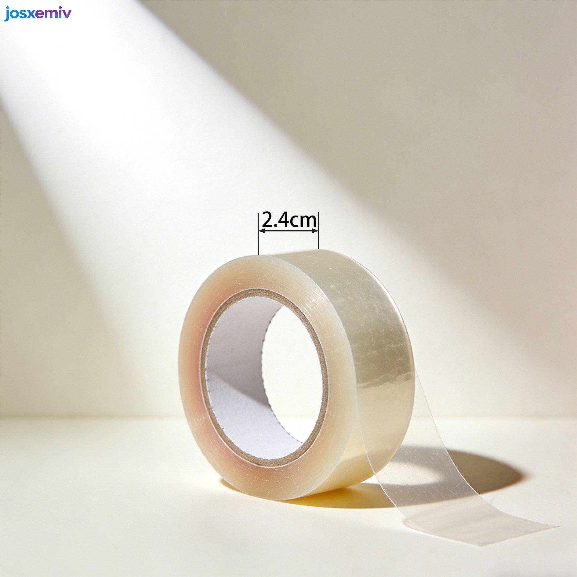 Invisible tape seamless finish for gift wrapping