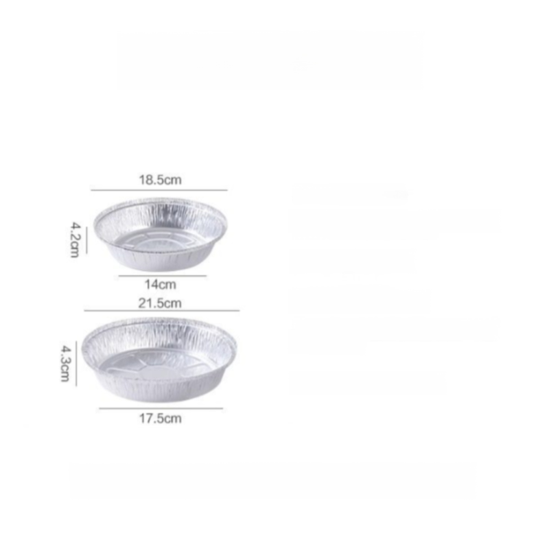 No Wash Aluminum Foil Trays for Air Fryer