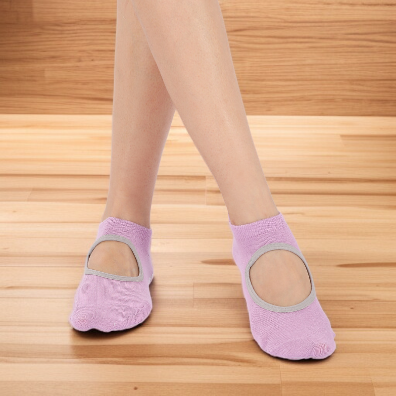 미끄럼 방지 도트 요가 양말