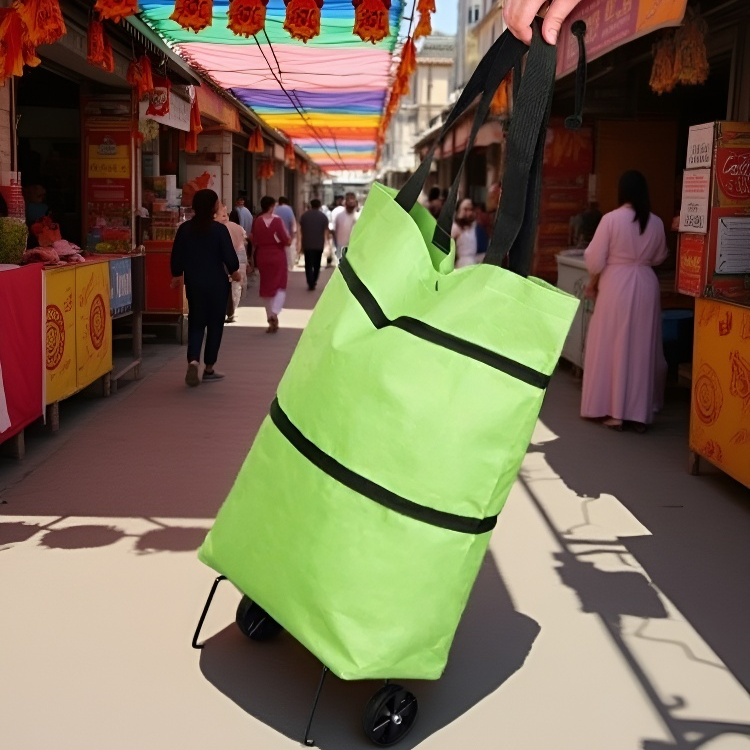  접이식 신축성 쇼핑백