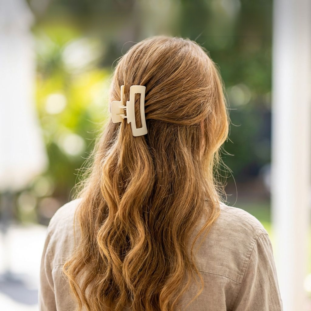 Einfaches Haarspangen-Set