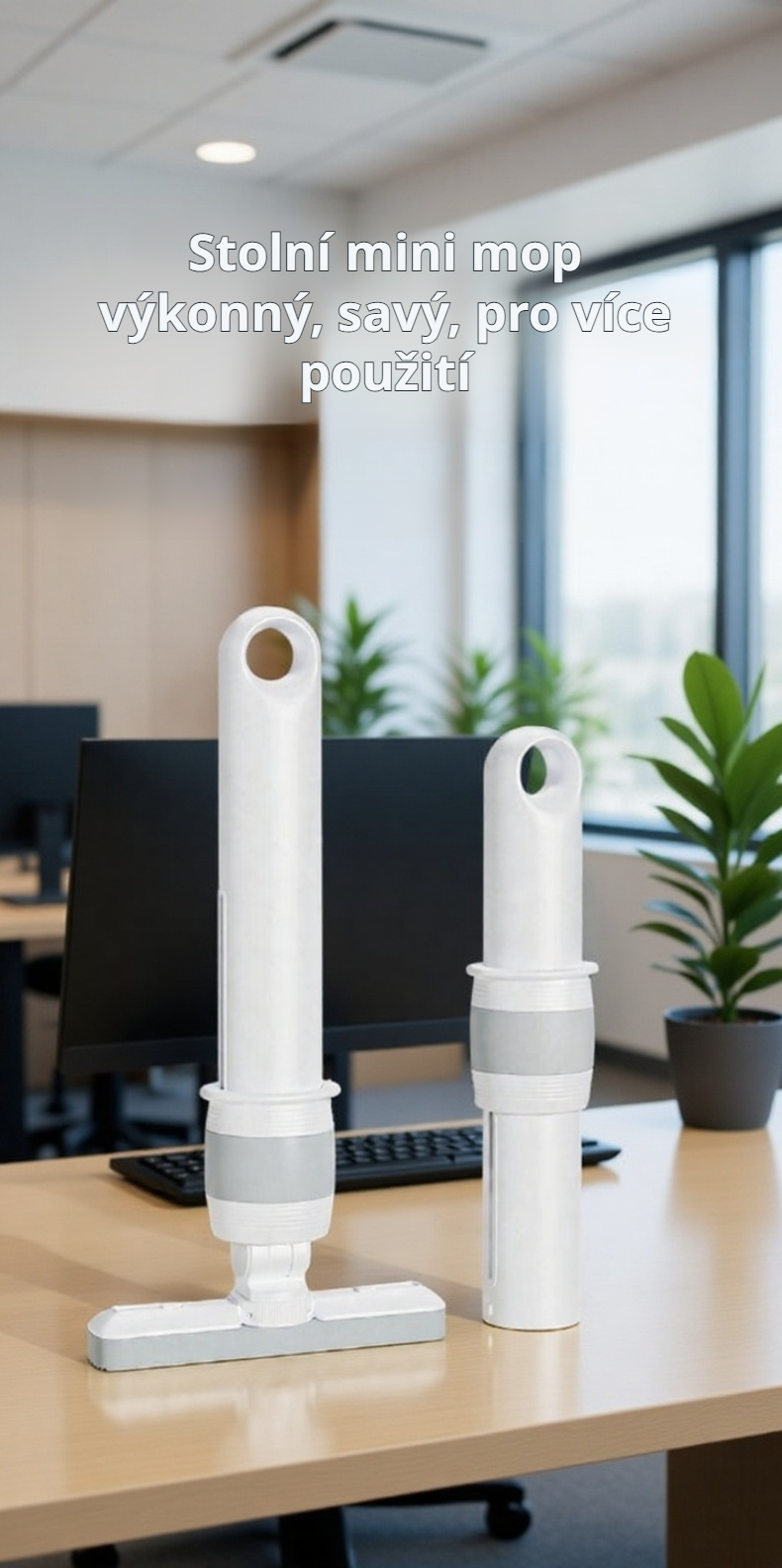 Mini ruční mop pro líné na podlahu
