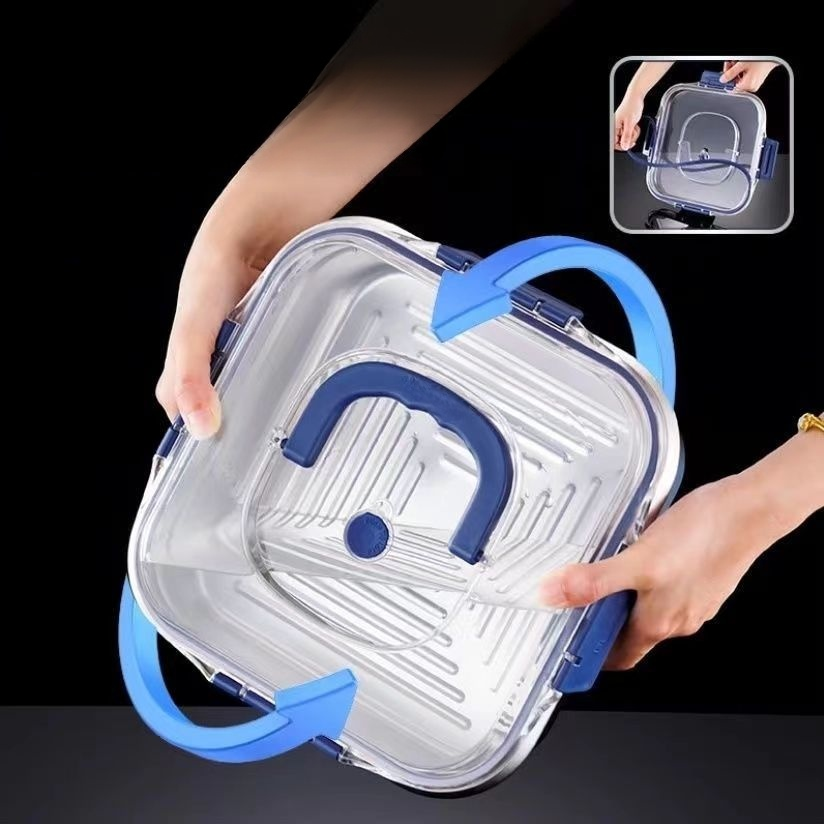 持ち運び可能なランチボックス直産手提げ弁当箱