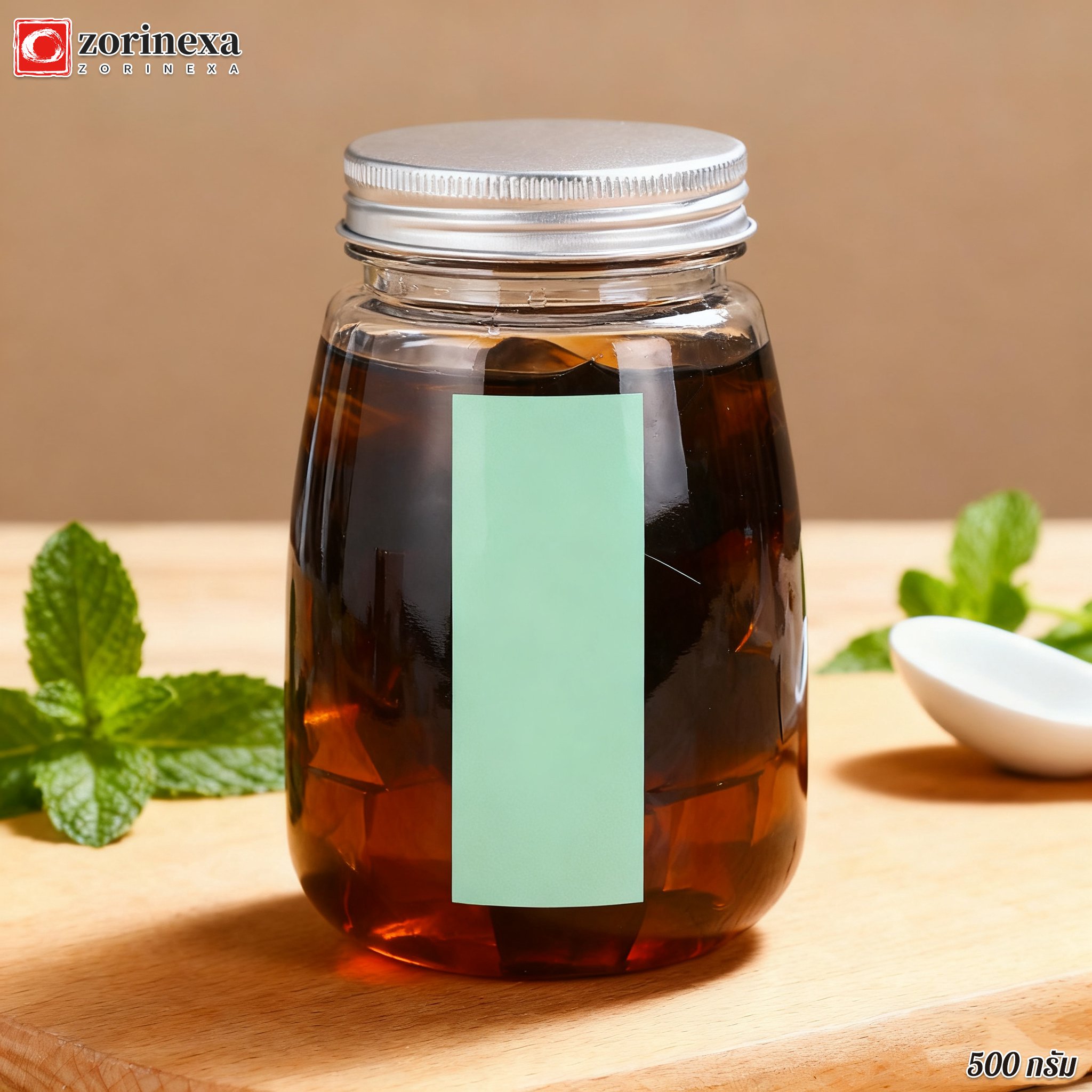 วุ้นสมุนไพรจีนเต่าเหล่งโก๋ เนื้อวุ้นใส