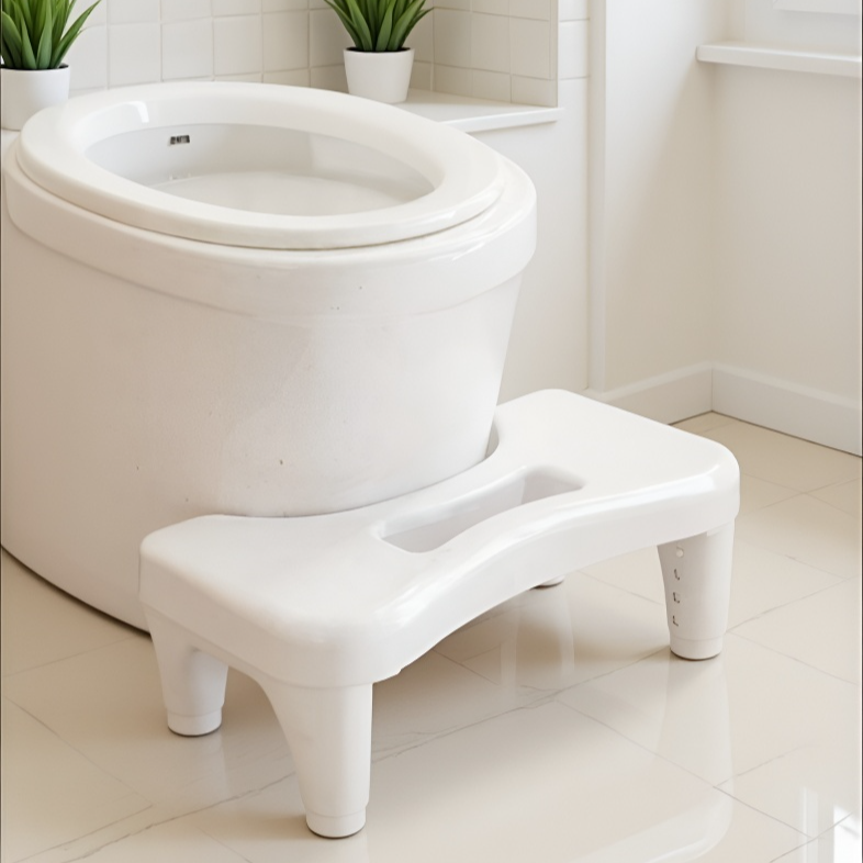 튼튼하고 견고한 변기 발판 구조