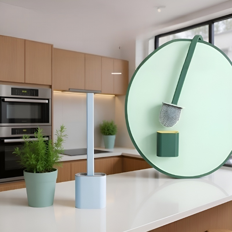 Toilet cleaning brush