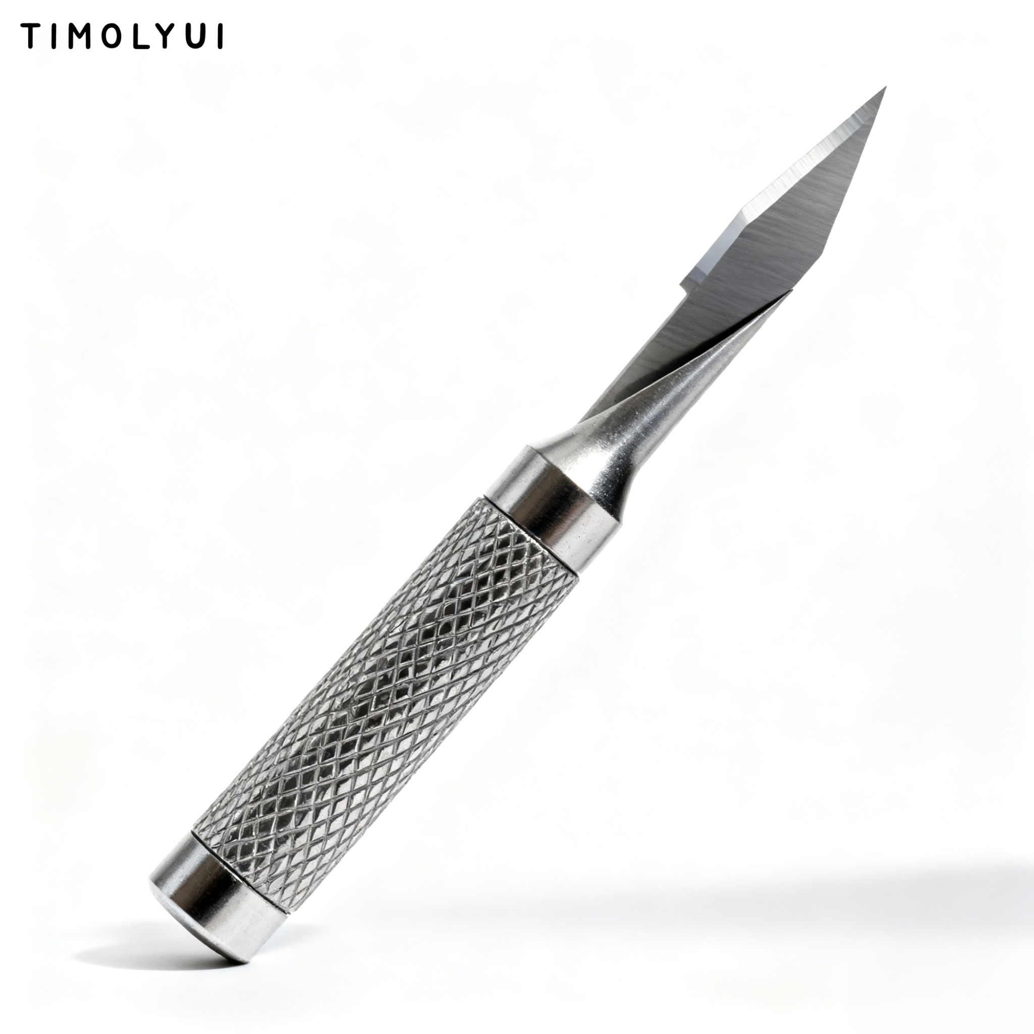 금속 손잡이 조각 칼 (6개)