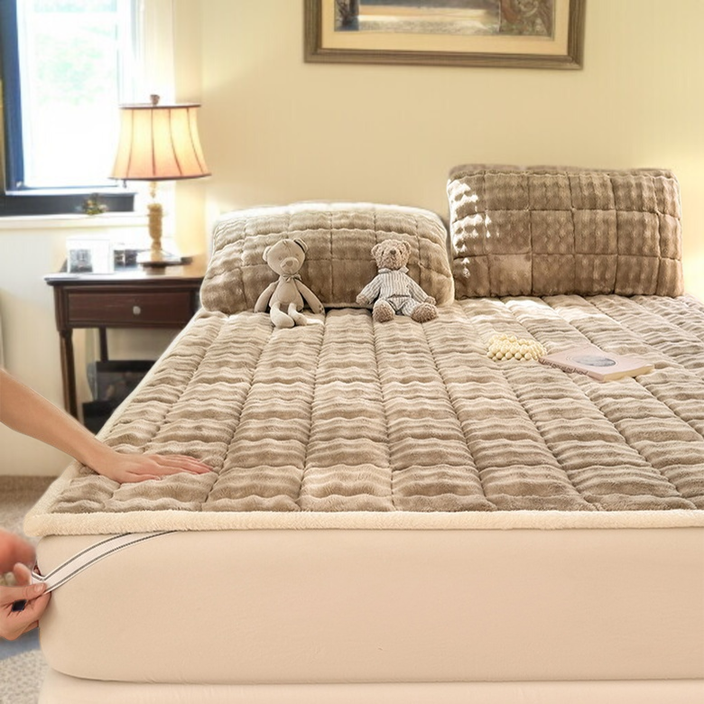 고그램 중량 가정용 보온 매트리스 싱글 쿠션 침실 매트 밀키 매트리스
