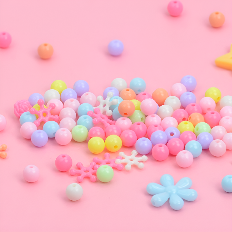 ของเล่นลูกปัดทำมือ DIY