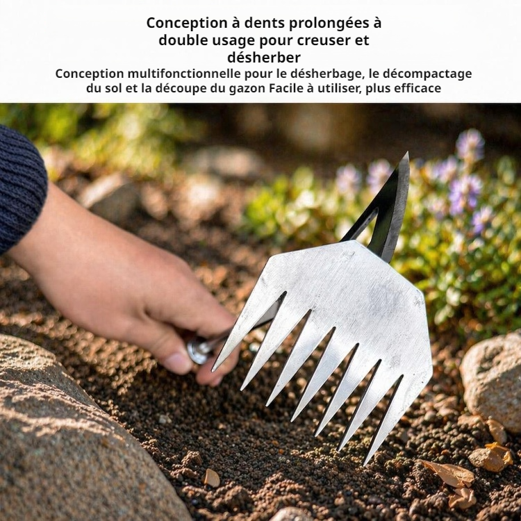 Couteau coupe-herbe pour désherbage