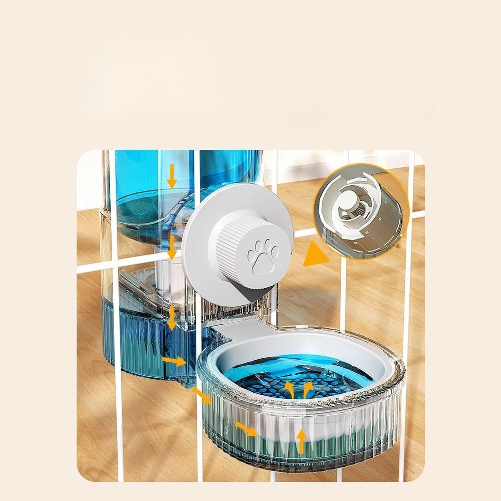 寵物懸掛式自動餵食器貓咪飲水器水壺