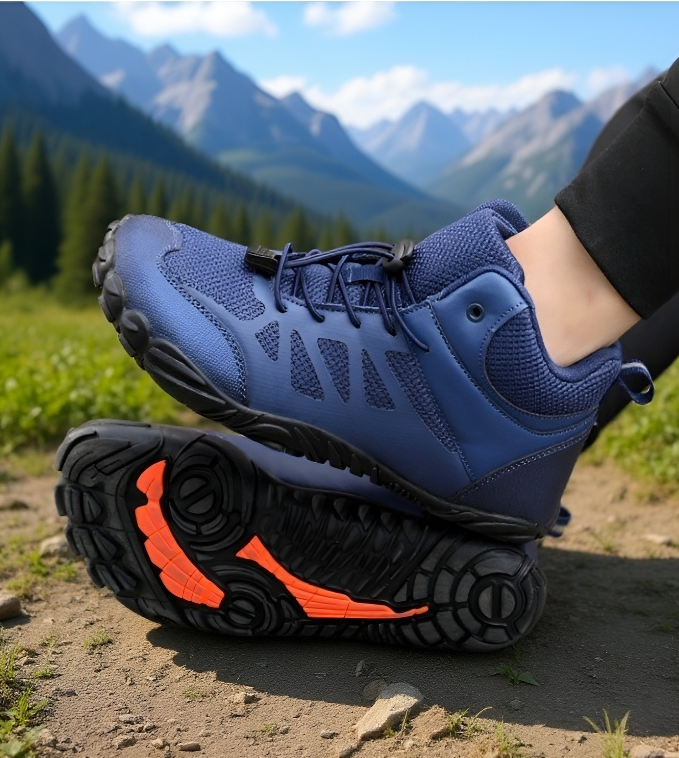 Botas de senderismo de malla con diseño moderno