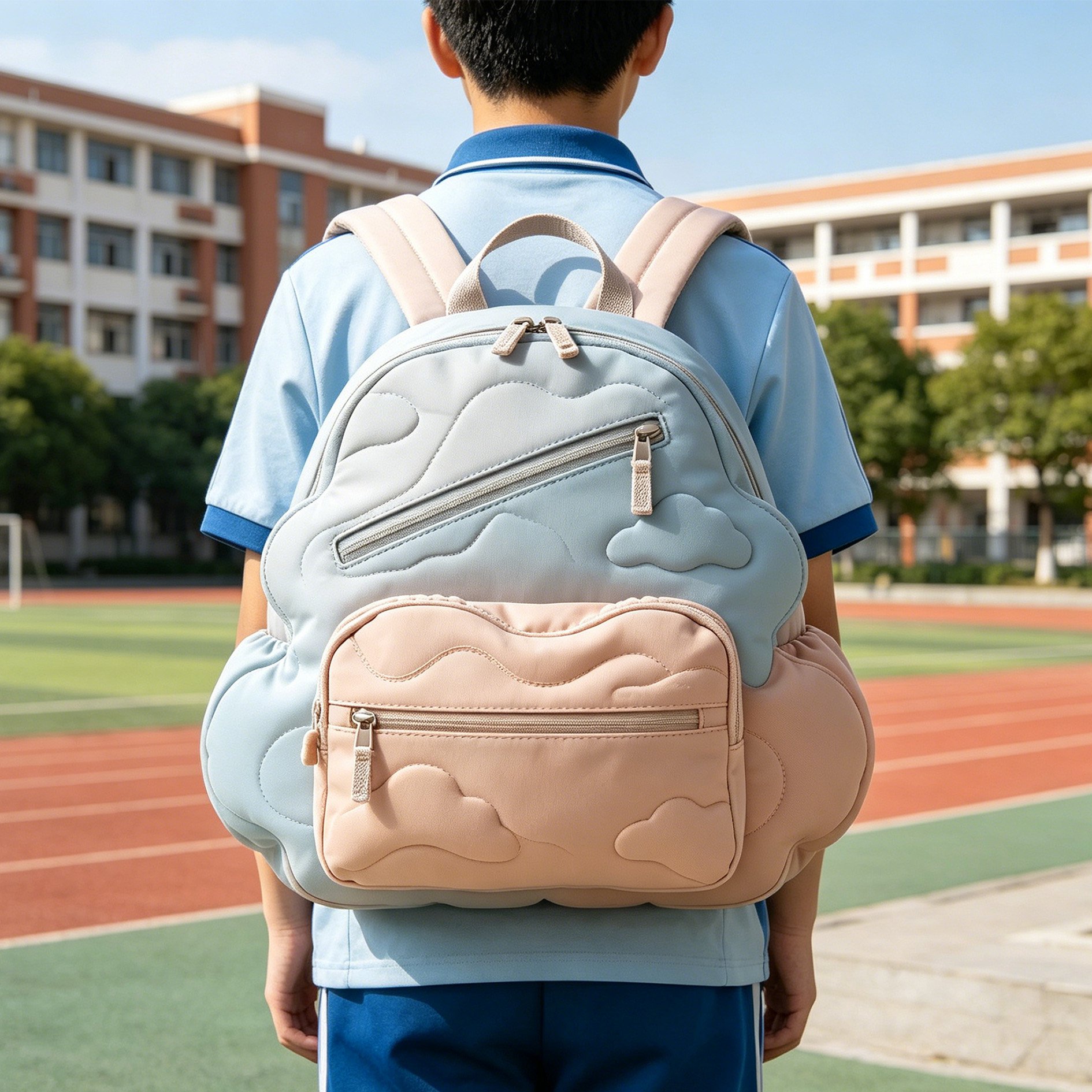 高品質素材のバックパック詳細