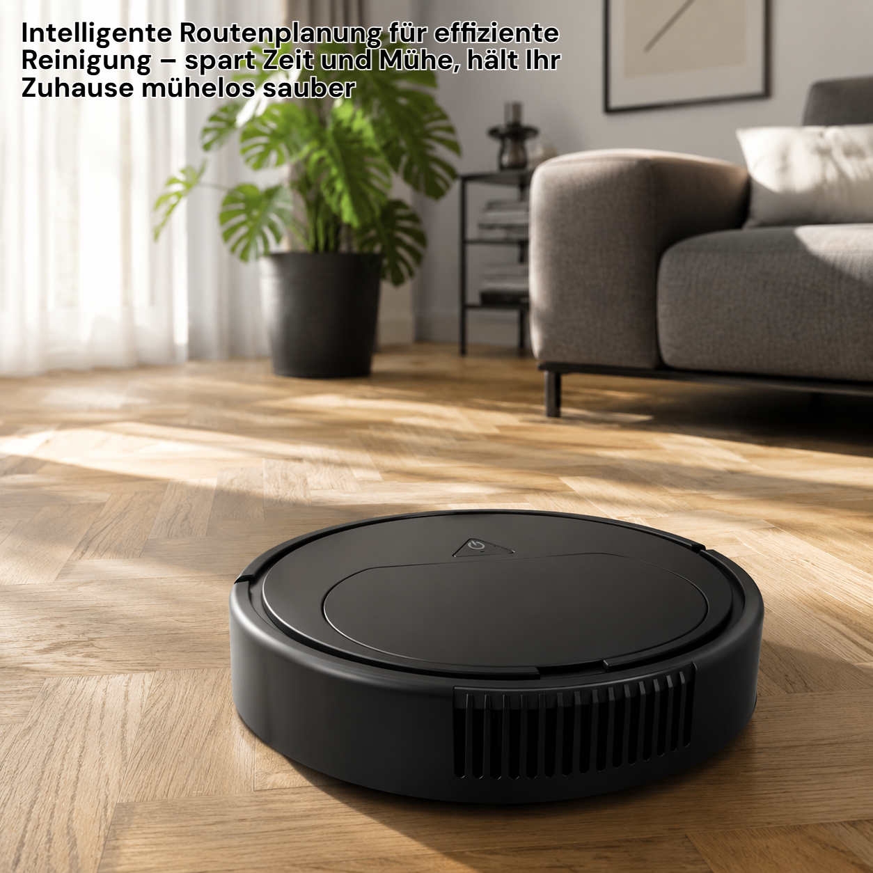 Intelligenter, geräuscharmer automatischer Saugroboter